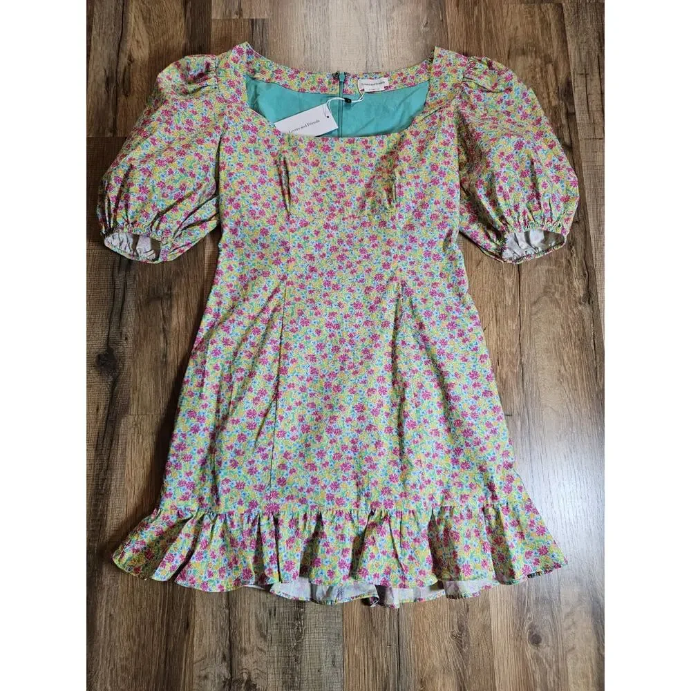 Lovers And Friends X Revolve Luella Mini Dress Women's Size M NWT - Picture 8 of 10